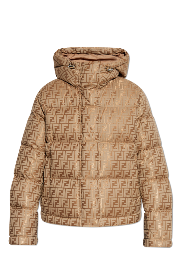 Fendi logo padded jacket on sale